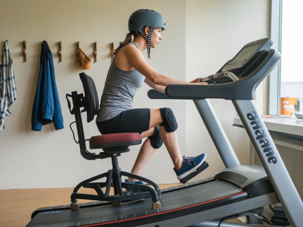 Wie baue ich ein 10‑minütiges Technik‑Micro‑Workout für steile Downhills in den Arbeitstag ein, das Knie schützt und Tempo bringt