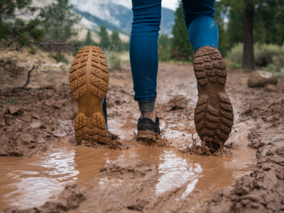Wie wähle ich die richtige schuhsohle für matschige alpwege: griptests und praxis-tipps