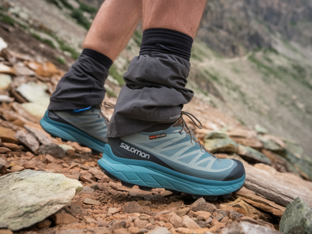 Welche schuh‑ und schnürkombination (salomon oder hoka) reduziert blasen und umknickrisiko auf verblockten alpwegen am besten?